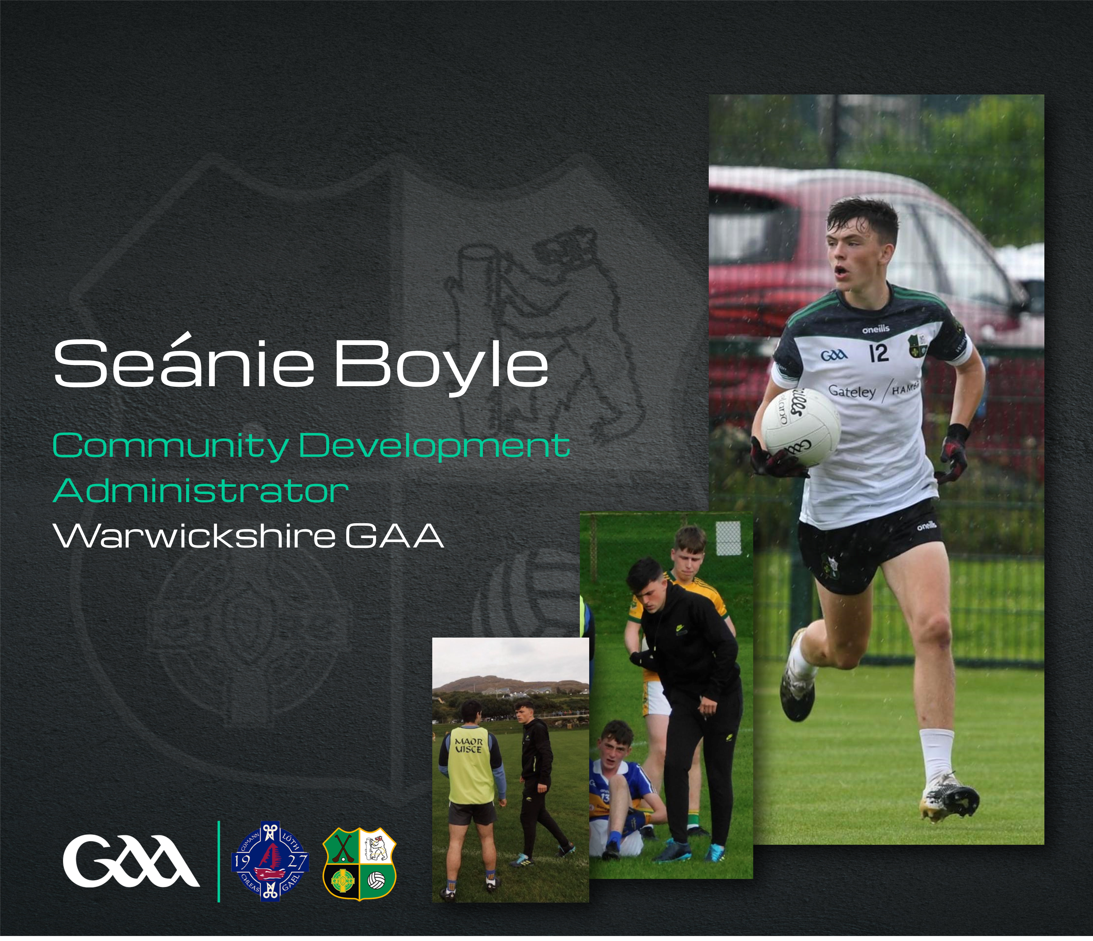 Welcome to our new CDA: Seánie Boyle